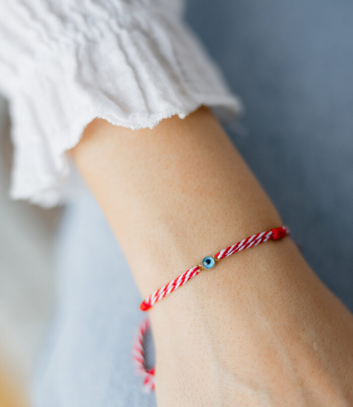 Bratara martisor ochisor aur 14k M14 - imagine 1