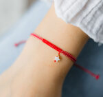 Bratara martisor cu o biluta aur 14k M1 - imagine 3