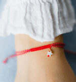 Bratara martisor cu o biluta aur 14k M1 - imagine 4