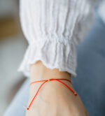 Bratara martisor cu 3 bilute aur 14k M17 - imagine 2