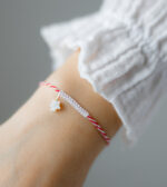 Bratara martisor cu o biluta aur 14k M2 - imagine 4