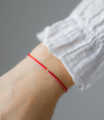Bratara martisor cu o biluta aur 14k M4 - imagine 2