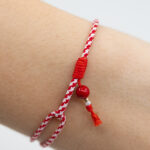 Bratara martisor cu o biluta aur 14k M20