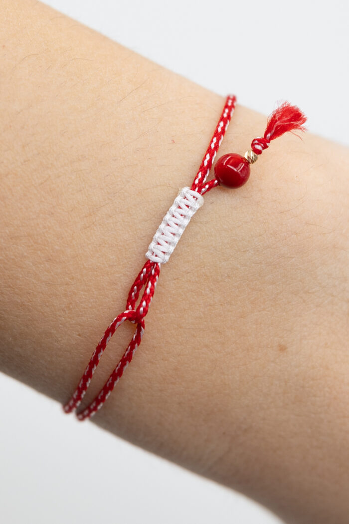 Bratara martisor cu o biluta aur 14k M24 - imagine 1