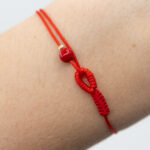 Bratara martisor cu o biluta aur 14k M25