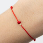 Bratara martisor cu o biluta aur 14k M26